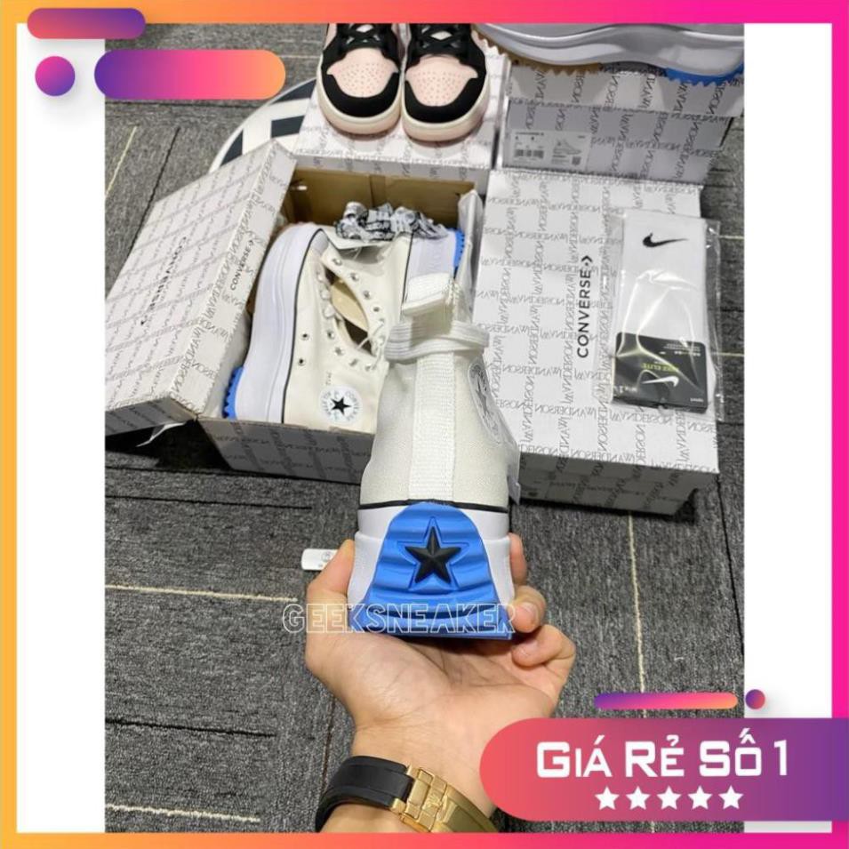 [Sale 3/3] [GeekSneaker] Giày Cvs [White/Blue] Run Star  Hike JW Anderson White Sale 11 < ` .