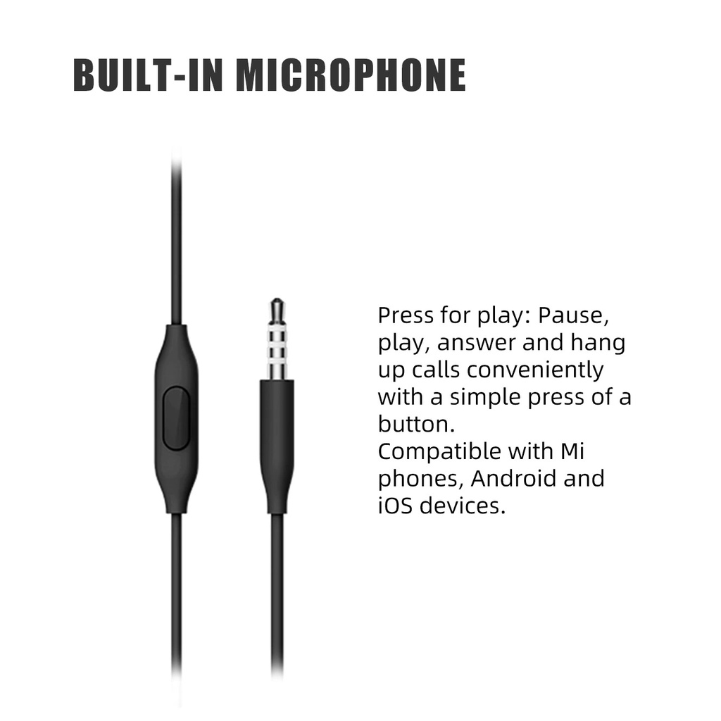 Tai nghe nhét tai Xiaomi Mi Piston Youth Note 10 9 8 7 6 5 4 3 Pro Ori 9T 9C 9A