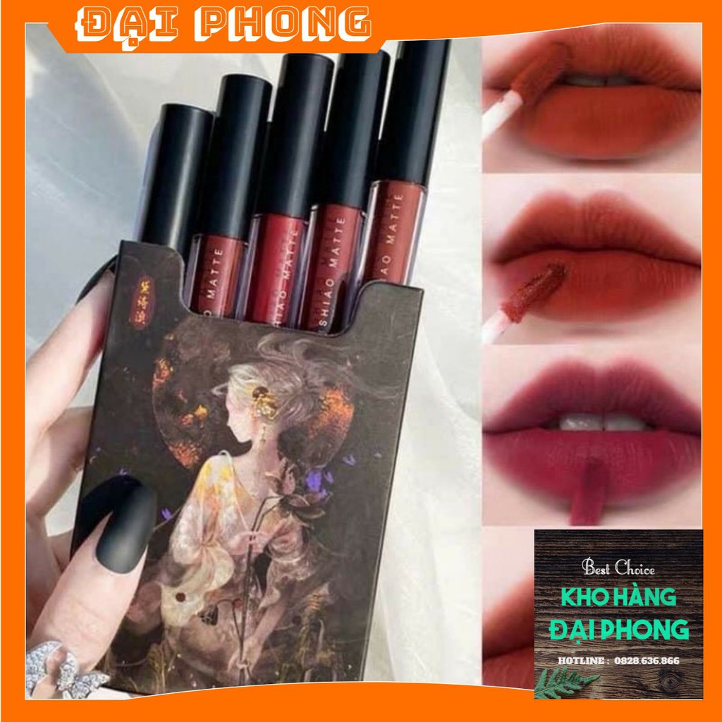 SET 5 SON KEM LÌ DAISHIAO NHẬP KHẨU HÀNG NỘI ĐỊA TRUNG