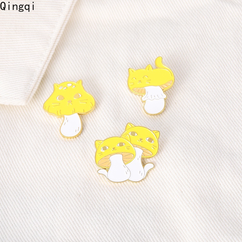 Ghim Cài Áo Miss Zoe Tráng Men Hình Mèo Hoạt Hình Dễ Thương