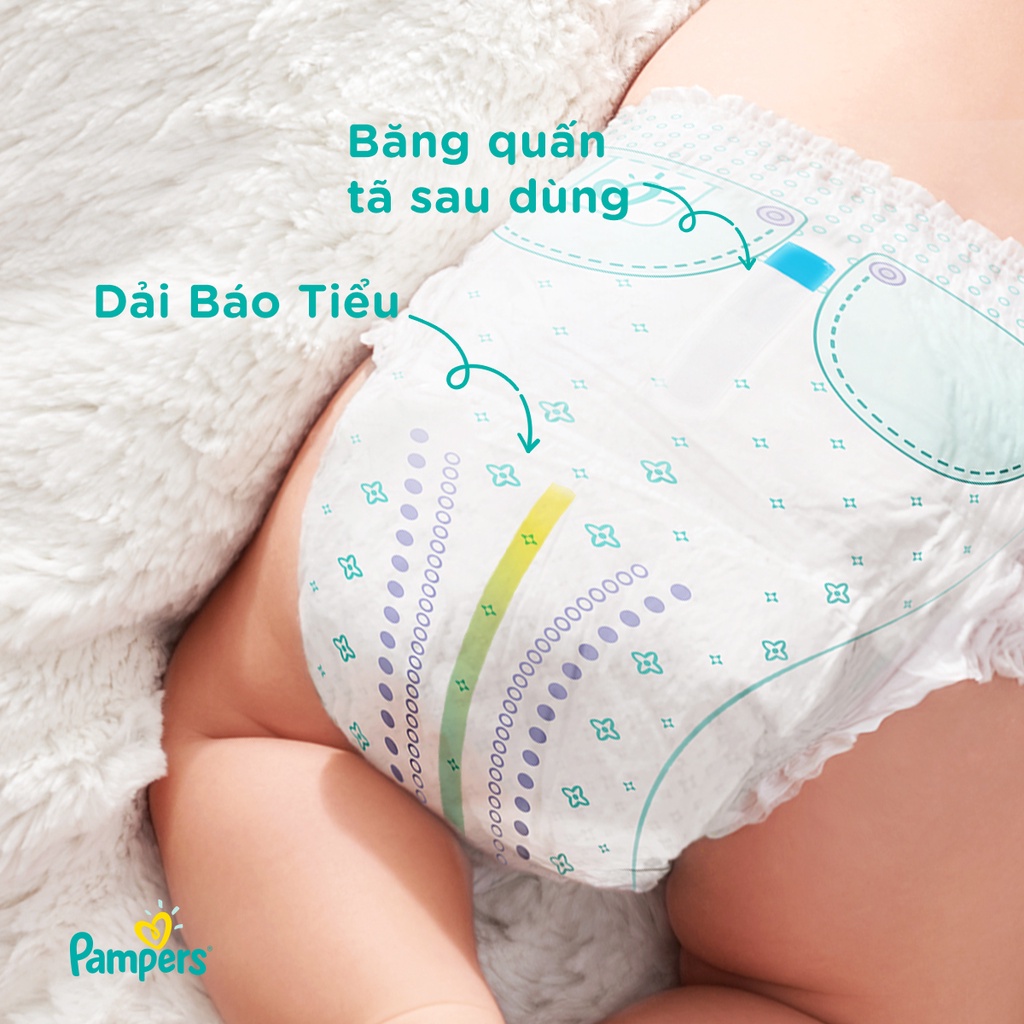 Thùng Tối Ưu Phí Vận Chuyển 3 Gói Tã Quần PAMPERS Giữ Dáng Mega Box M180/L162/XL144