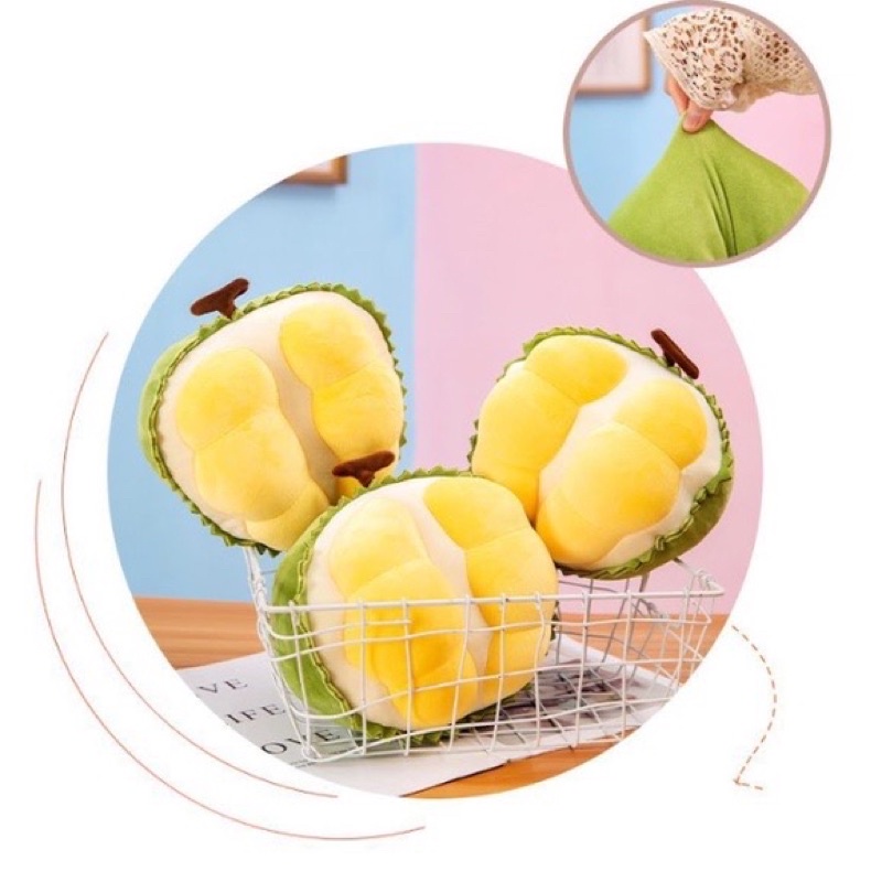 GẤU BÔNG SẦU RIÊNG SIZE 20cm MINI CÓ KÈM ẢNH THẬT 100% cao cấp