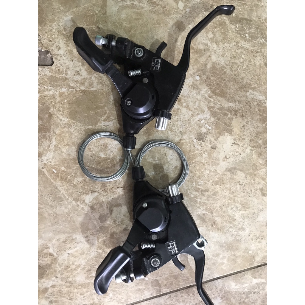 Tay đề xe đạp SHIMANO, bộ tay đề lắc 3x7 giá rẻ- GIANG SƠN BIKE