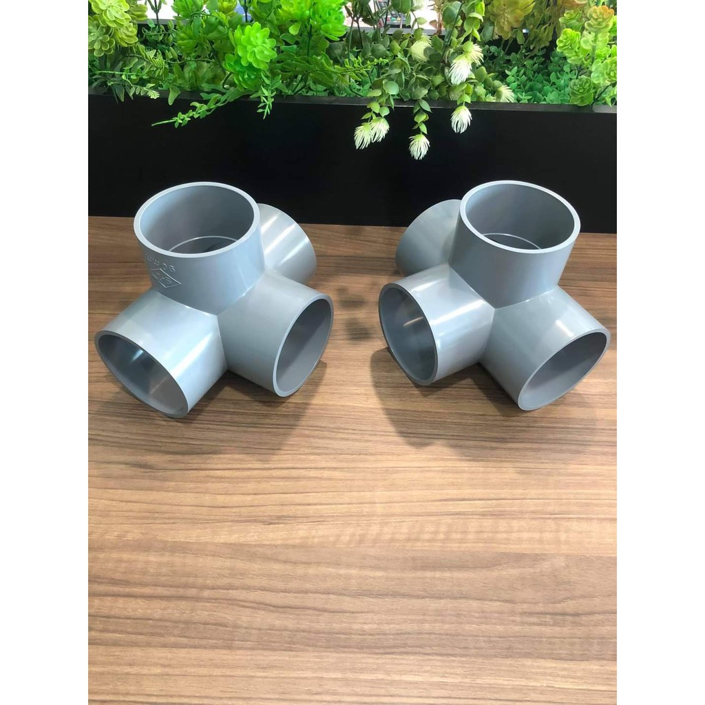 1 chiếc Co Góc 3 nhánh hoặc 4 nhánh ống nhựa PVC phi 90