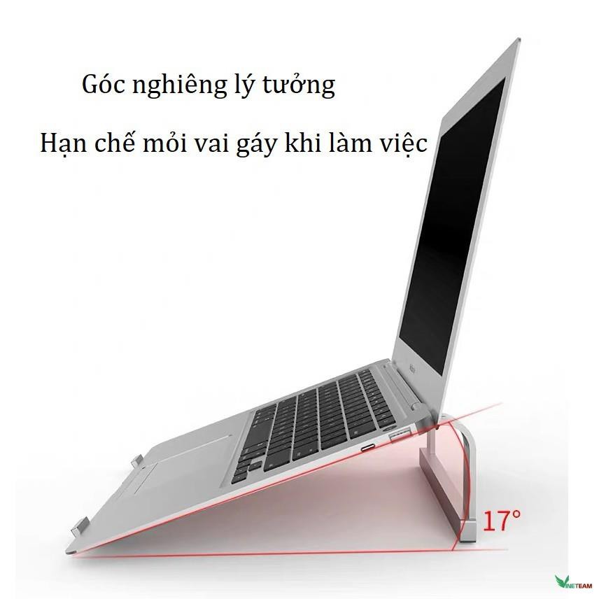 Giá Đỡ Tản Nhiệt Nhôm Cho Macbook, Laptop, máy tính xách tay, Ipad, Surface X1 L200