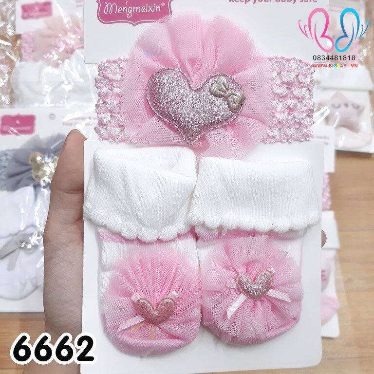 SET VỚ KÈM TURBAN BÉ GÁI NHIỀU MẪU CHO BÉ TỪ 0-6THÁNG
