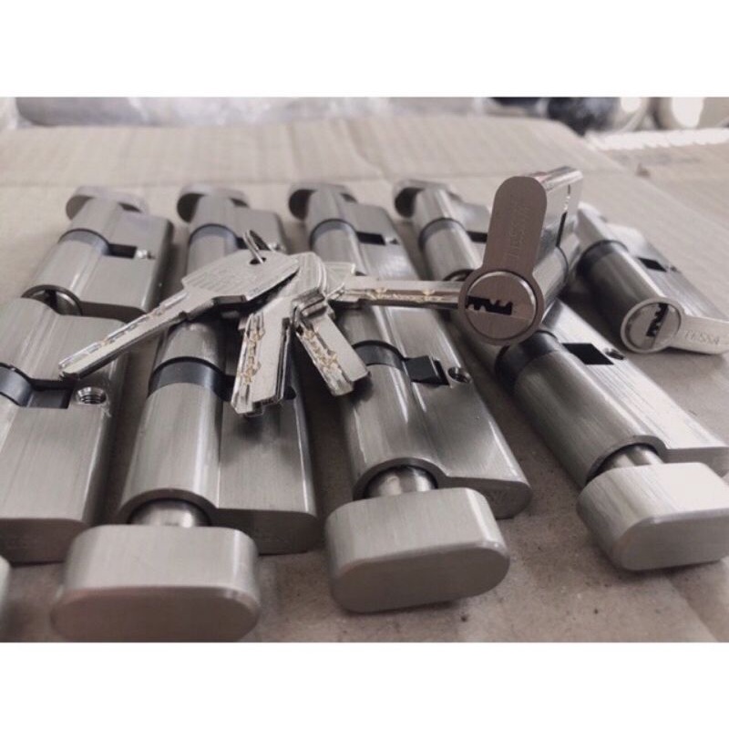 Ruột khoá cửa tay gạt Thông phòng KSAITE CAO CẤP ( 1 đầu chìa , 32mmX70mm )