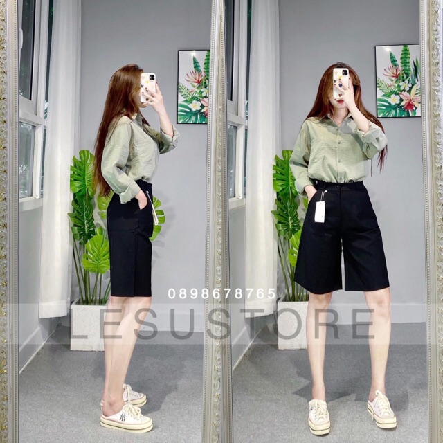 Quần short ( ngố ) kaki hình thật kèm video