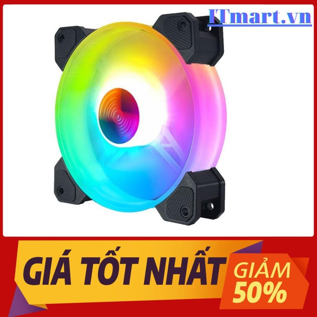 Quạt Tản Nhiệt, Fan Led RGB Coolmoon Y1 - Đồng Bộ Hub Coolmoon