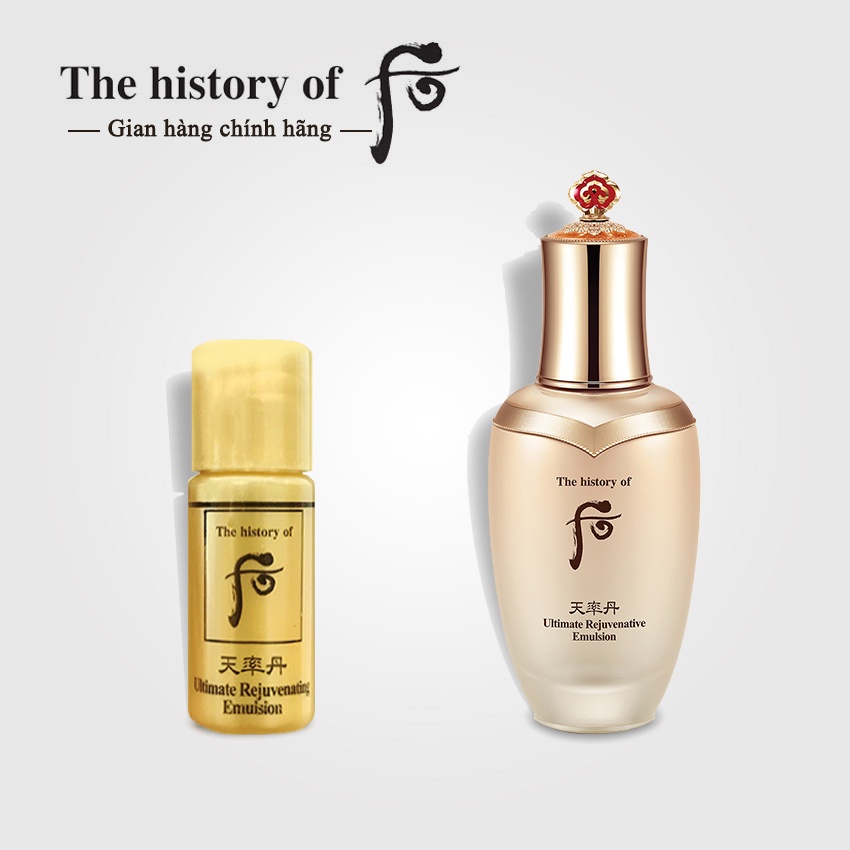 Sữa dưỡng tái sinh da cao cấp Whoo Cheonyuldan Ultimate Rejuveating 5ml/chai