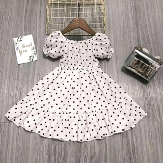 Váy chấm bi cho bé 10-24kg