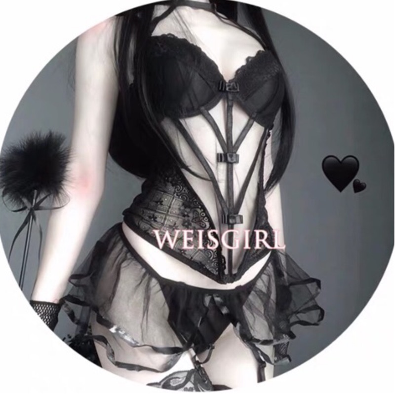 Bộ Đồ Ngủ Phong Cách Gothic Quyến Rũ Cho Nữ