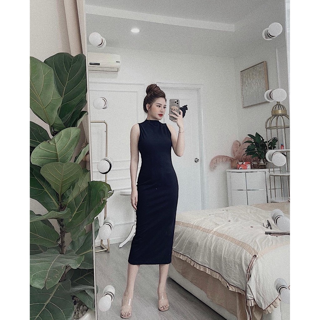 🎁Váy Body Sát Nách 👗 Váy Body Dài Qua Gối 💓hàng Kim Anh Bùi❣️ | BigBuy360 - bigbuy360.vn