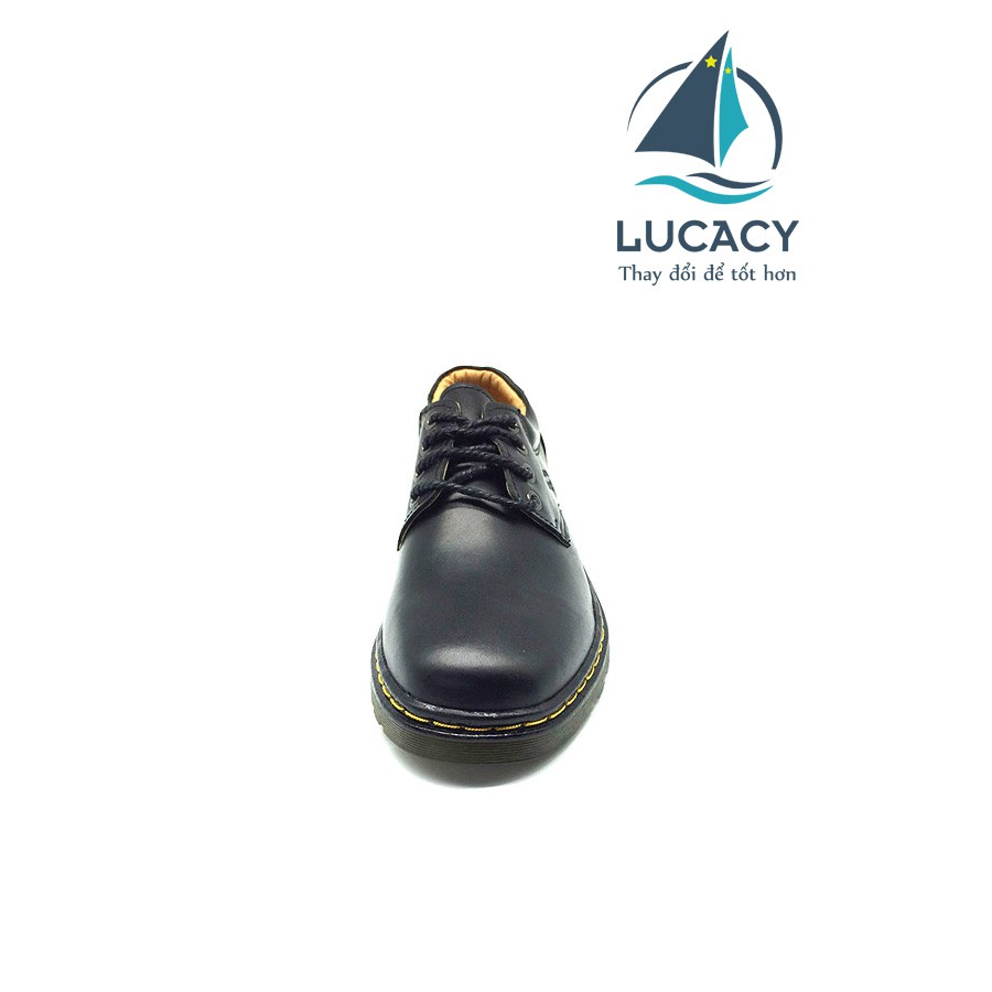 Giày sneaker nam Lucacy da thật kiểu dáng năng động bảo hành 12 tháng TN77TB
