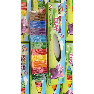 đất sét sáp nặn Thái lan Kid Art thủ công cho bé 10 màu 170gram