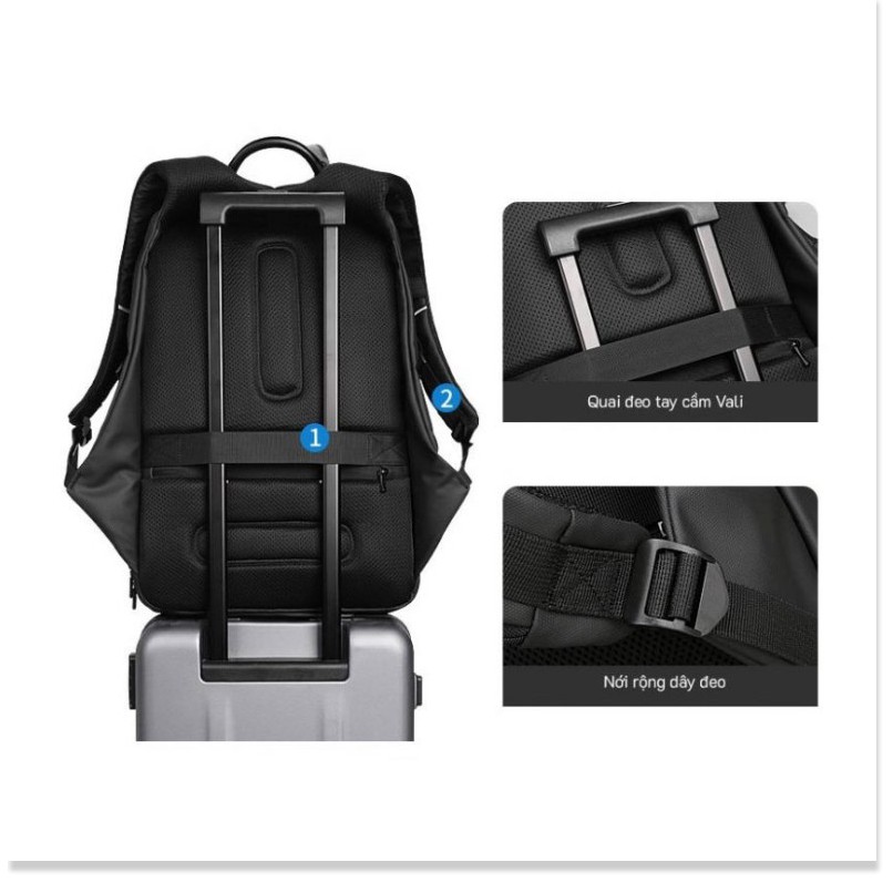 🆕 Balo chống trộm Compacto thế hệ mới – Mark Ryden