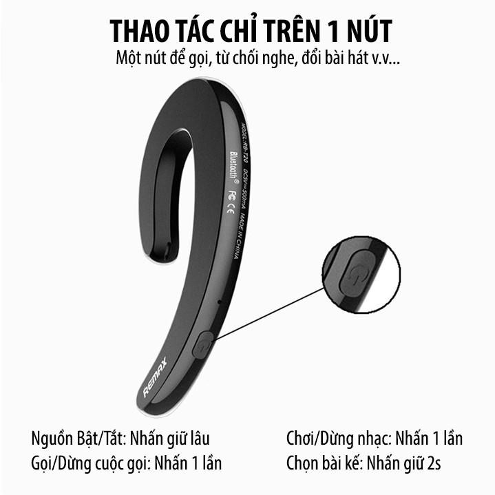 [Mã ELFLASH5 giảm 20K đơn 50K] Tai nghe Bluetooth Remax RB-T20 siêu mỏng