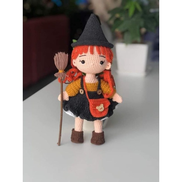 búp bê len phù thủy giáng sinh