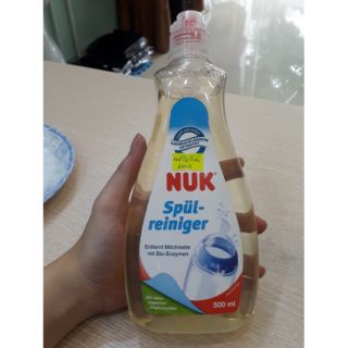Nước rửa bình sữa Nuk 500ml - hàng Đức xách tay