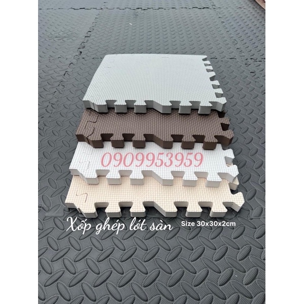 Thảm xốp lót sàn 30x30 dày 2cm