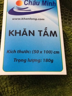 khăn tắm  (50x100)cm