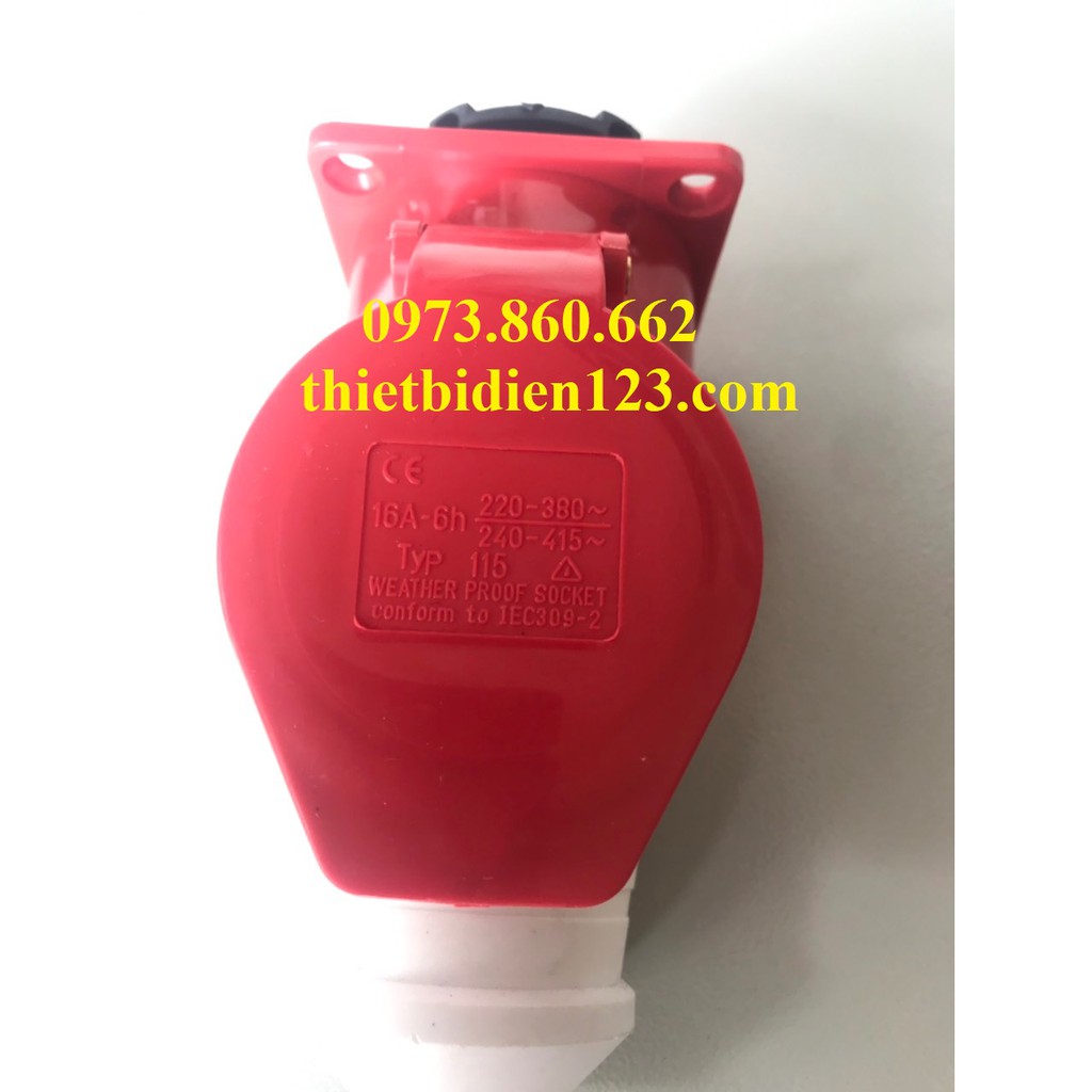 bộ giắc cắm công nghiệp 3 pha 5 chân