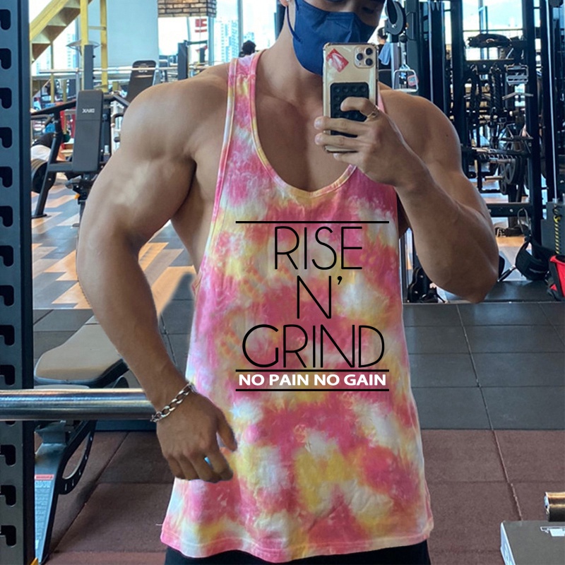 Áo Thun Ba Lỗ Họa Tiết Rằn Ri Thời Trang Cho Nam