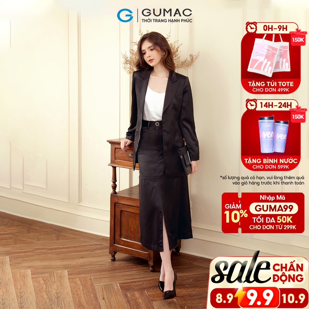 Áo vest nữ thời trang GUMAC cơ bản AB913