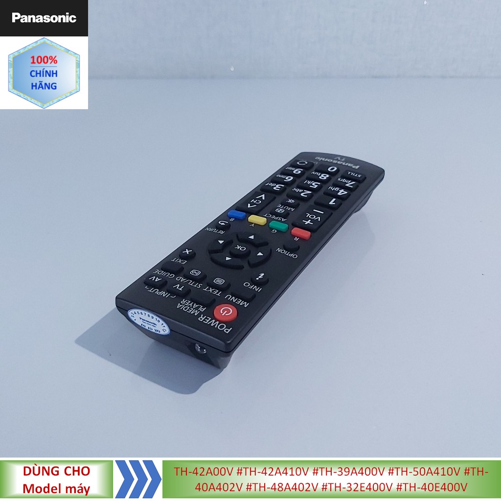 Phụ kiện [Remote chính hãng] Điều khiển tivi Panasonic model TH-42A00V #TH-42A410V #TH-39A400V #TH-50A410V