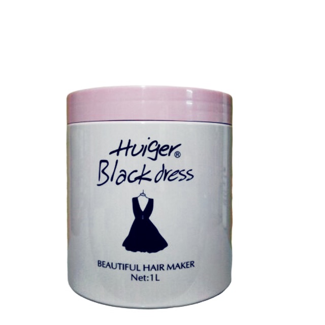 Kem ủ xả tóc siêu mượt HUIGER Black dress 1000ml