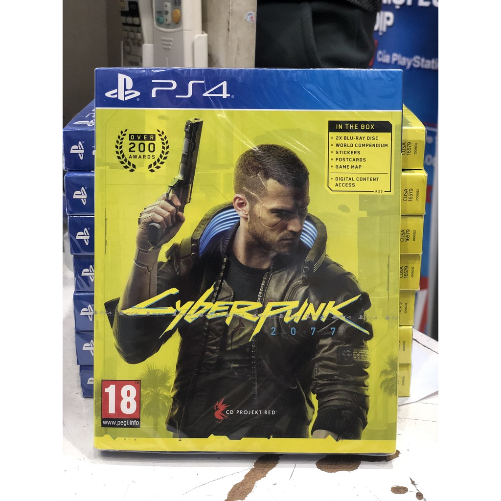 Game PS4 Cyberpunk 2077 Chính Hãng Nguyên Seal