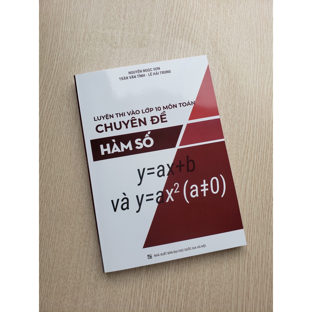 Sách Luyện thi vào lớp 10 môn Toán chuyên đề Hàm số