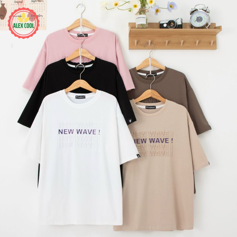 Áo thun nam nữ áo phông nam tay lỡ cổ tròn chất cotton co giãn 4 chiều hình SP-08 ALEX - COOL