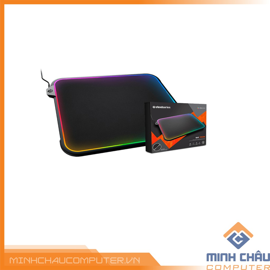 Lót chuột Steelseries QcK Prism Cloth - M (RGB) - hàng chính hãng.