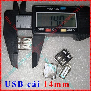 Đầu USB 2.0 đực/cái 4pin tự hàn