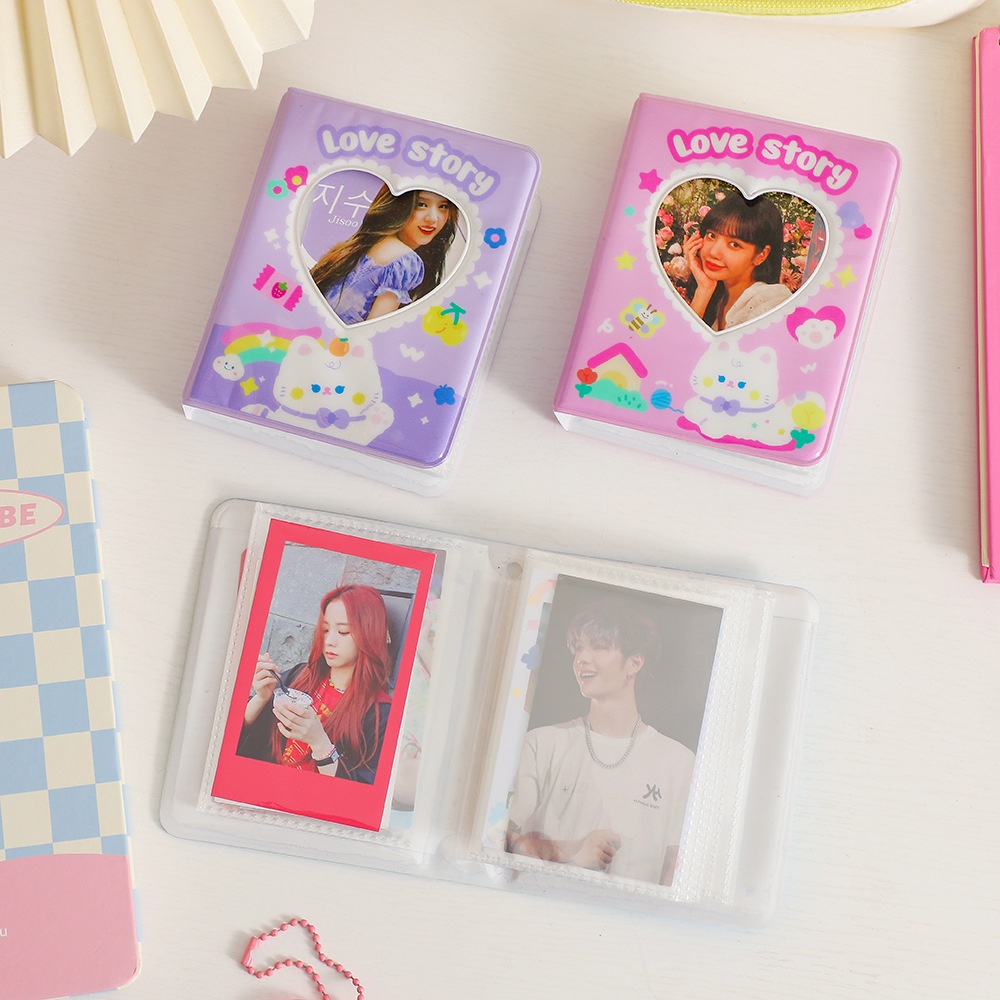 Album Ảnh 3 Inch Hình Chú Mèo Hoạt Hình Dễ Thương (Liên Hệ 20 Cái)