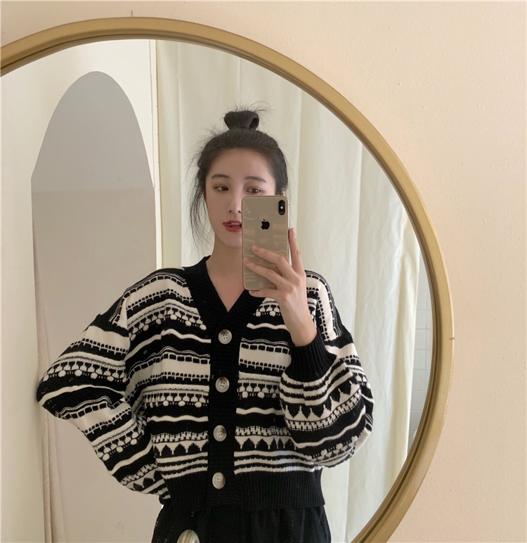 Áo Sweater Dày Dáng Rộng Thời Trang Thu Đông Ấm Áp