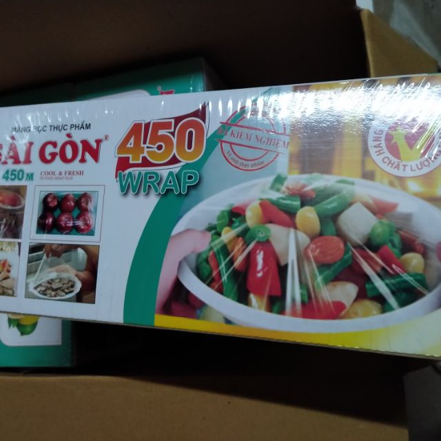 Màng bọc thực phẩm Sài Gòn sz 30cm, 450 loại đẹp