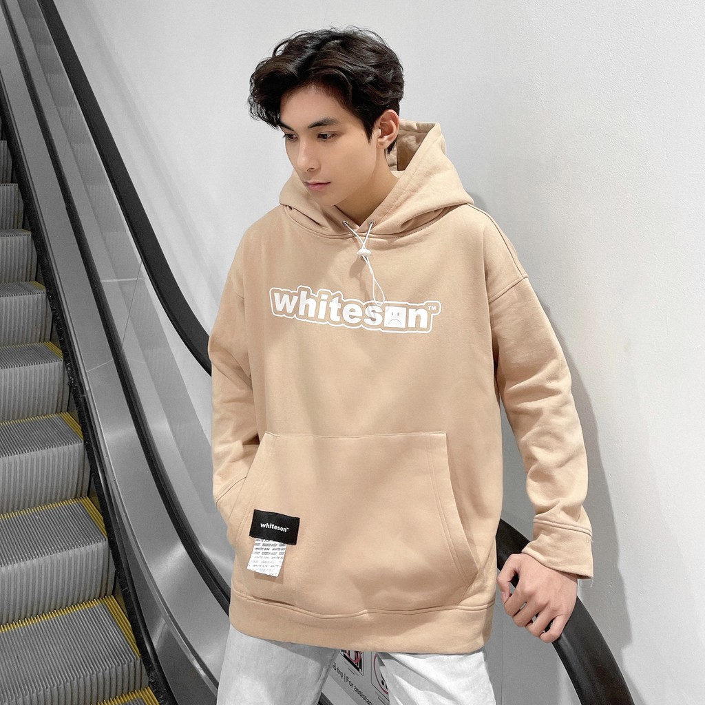 HOODIE "DEFINITION VER2" DOUBLE LABEL TAN | BigBuy360 - bigbuy360.vn