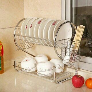 Kệ giá úp bát bằng inox