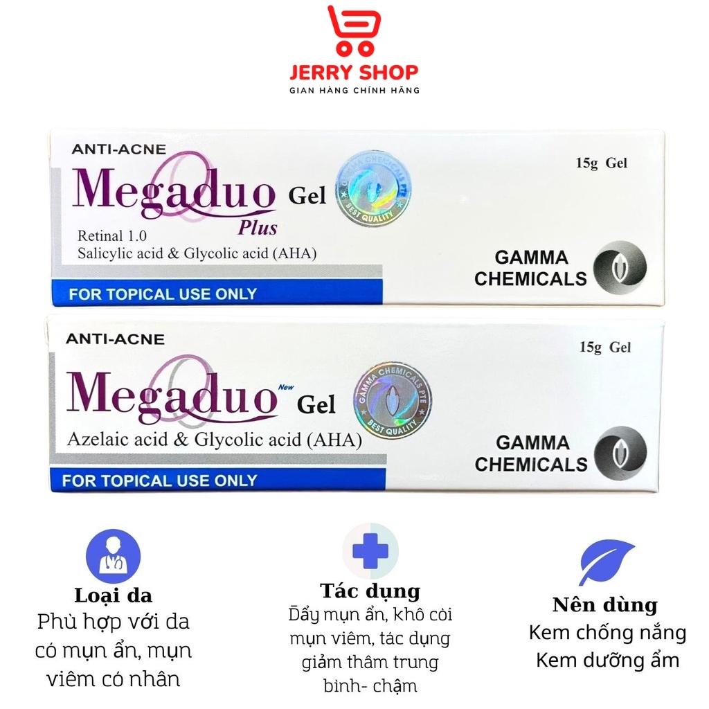 Gel Giảm Mụn Ẩn Và Thâm Gamma Megaduo Gel 15 gram - Jerry Shop