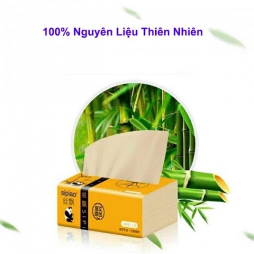 Giấy Ăn Gấu Trúc Thùng 30 Gói,Giấy Ăn Siêu Dai An Toàn Cho Sức Khoẻ Gia Đình