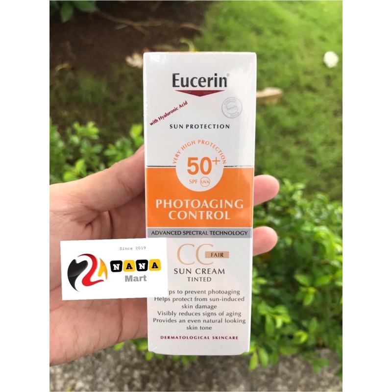 Kem Chống Nắng Eucerin CC Cream Photoaging Control Tinted ( làm đều màu da)