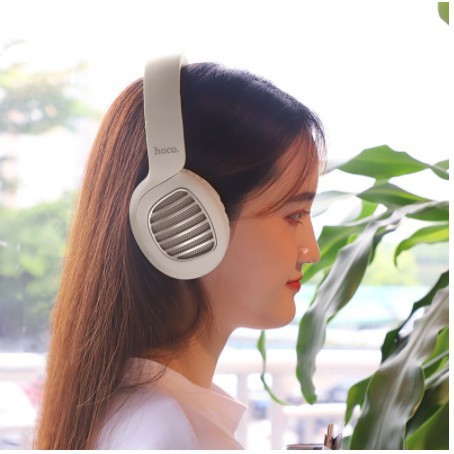 T4 🌟xịn🌟Tai Nghe Bluetooth Chụp Tai Hoco W23 có Khe Cắm Thẻ Nhớ BẢO HÀNH ĐỔI MỚI 45 9