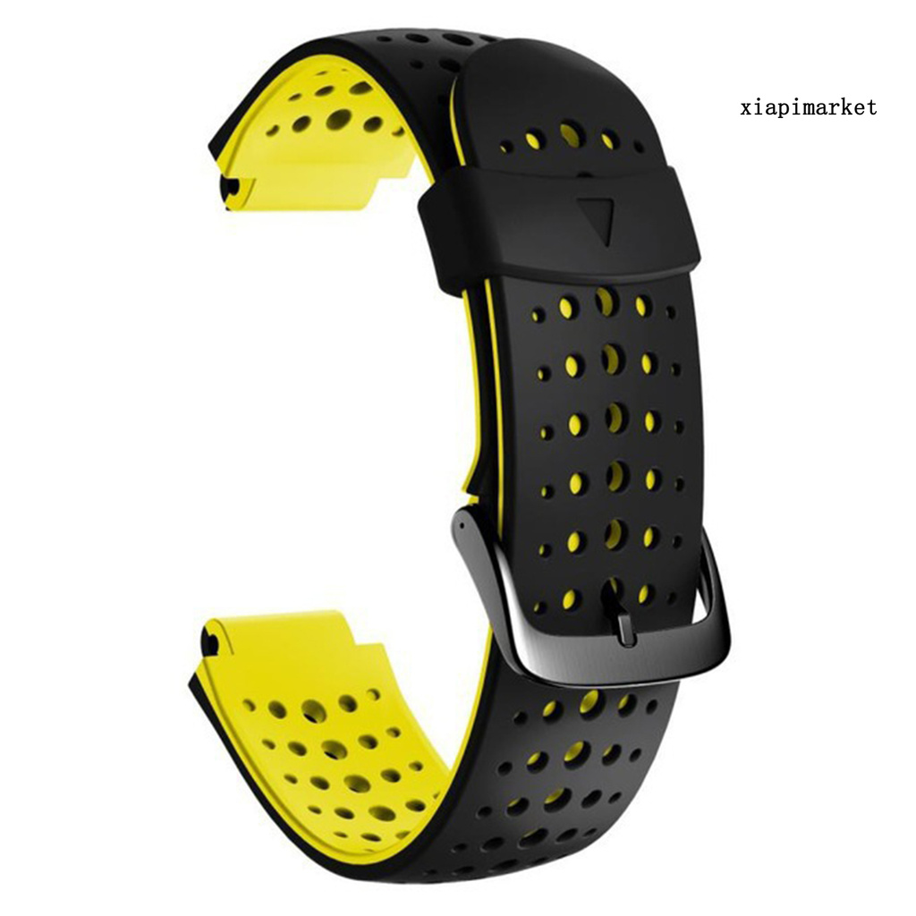 Dây Đeo Silicon Màu Trơn Cho Đồng Hồ Thông Minh Garmin Forerunner 235 / 220 / 230 / 620 / 630 / 735