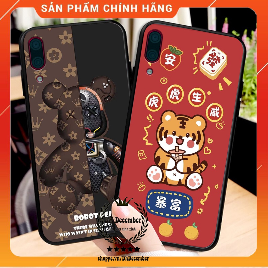 Ốp lưng Huawei Y9 PRO 2019 in hình 3D lucky, gấu Brick xinh xắn - KHÔNG NÊN BỎ LỠ