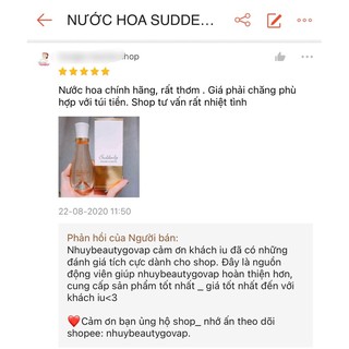 NƯỚC HOA SUDDENLY Madame Glamour