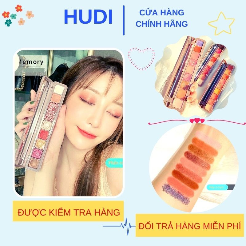 Bảng Phấn Mắt - Bảng Màu Mắt - Phấn Mắt 9 Ô Hàng Nội Địa Trung - Mã MM003