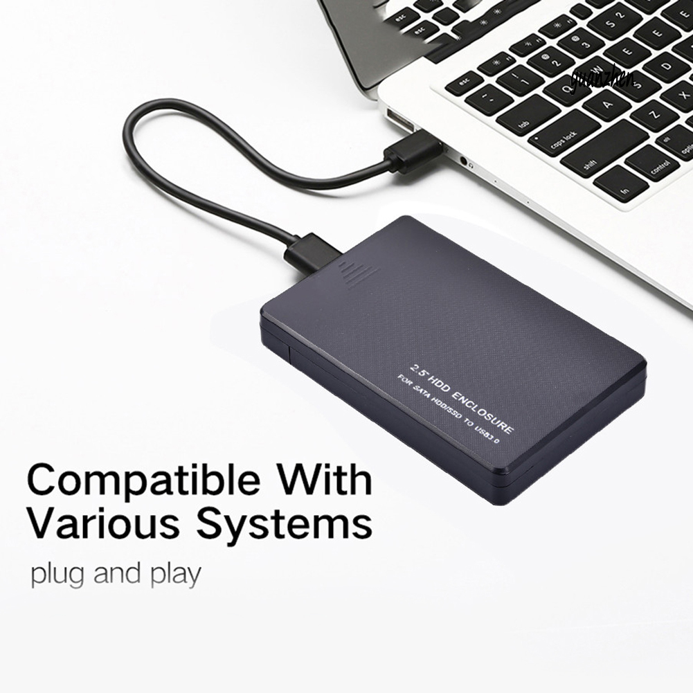Hộp Đựng Ổ Cứng Ngoài Usb 3.0 5gbps 2.5inch Sata Hdd Ssd Cho Máy Tính | BigBuy360 - bigbuy360.vn