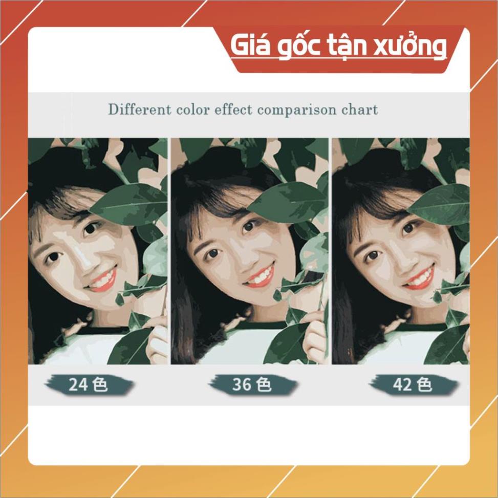 cct Tranh sơn dầu số hoá theo yêu cầu ❤️CHUẨN MÀU❤️ đặt in từ hình ảnh cá nhân Hoàng Phúc Arts